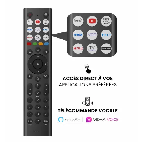 Tv led 43'' HISENSE 43A6Q - 11