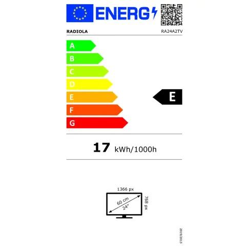 Télé led 24'' RADIOLA RA24A2TV - 5