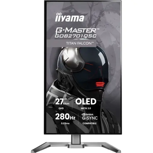 Ecran pc gaming IIYAMA GOB2701QSC-B1 - 2