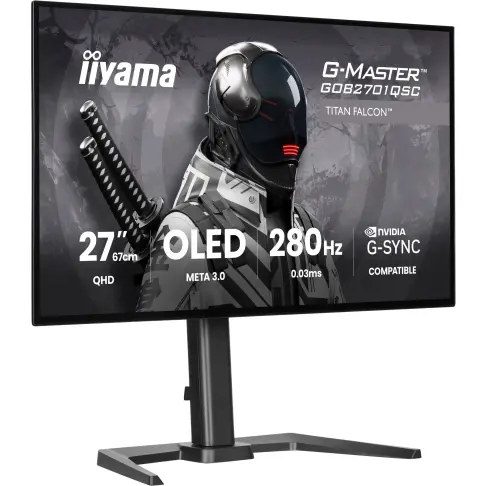 Ecran pc gaming IIYAMA GOB2701QSC-B1 - 3