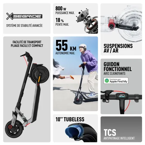 Trottinette électrique SEGWAY E3PRO - 2