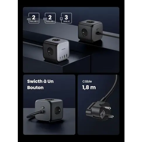 Chargeur secteur 7 en 1 UGREEN 60113 - 6
