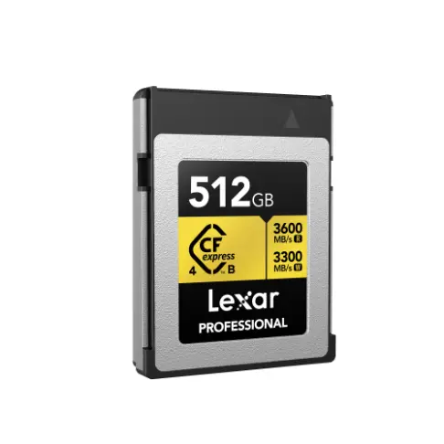 Carte compact flash LEXAR CFEXPRESS PRO TYPE B GOLD 512 - 4