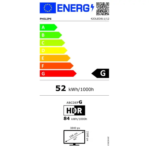 Tv oled 42'' PHILIPS 42OLED811/12 - 8