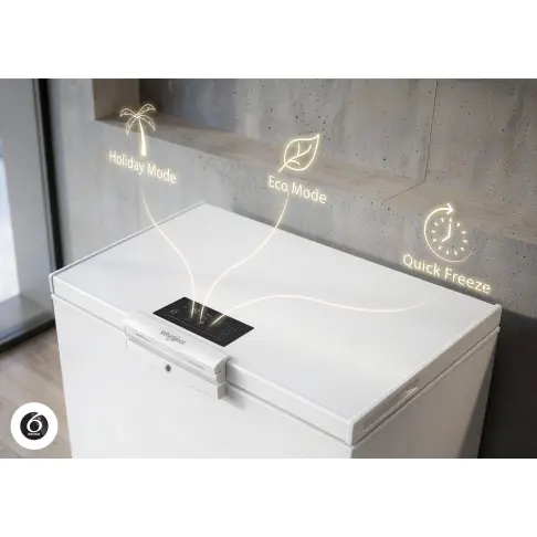 Congélateur coffre WHIRLPOOL W3RHS14EW - 5