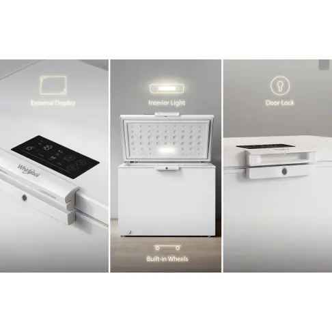 Congélateur coffre WHIRLPOOL W3RHS14EW - 6