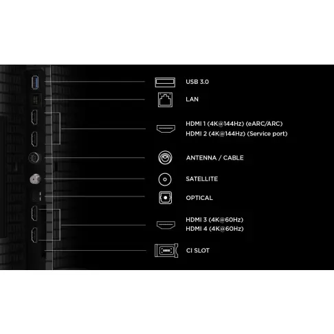 Tv led 98'' TCL 98P89L - 8
