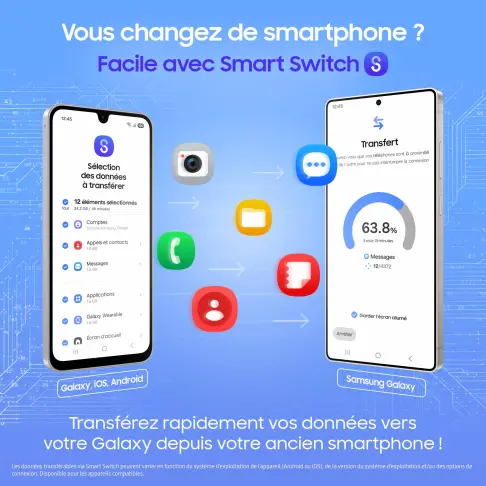 Smartphone SAMSUNG GALAXYS26NOIR256GO - 5