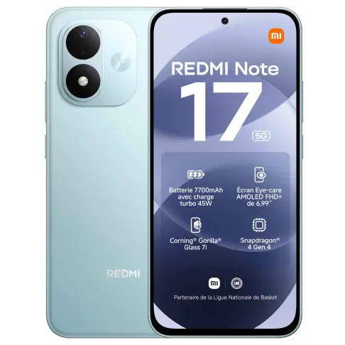 Smartphone XIAOMI REDMINOTE17BLEU - 1