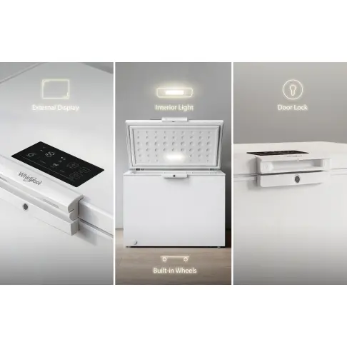 Congélateur coffre WHIRLPOOL W3RHS30EW - 6