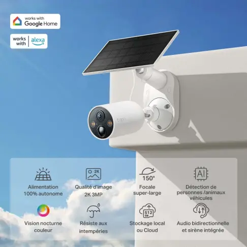 Kit de caméra de sécurité TPLINK TC82KIT - 3