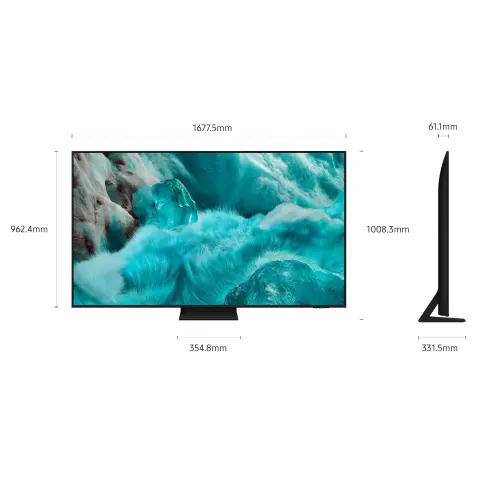 Tv led 75'' SAMSUNG TQ75Q7F5 - 12
