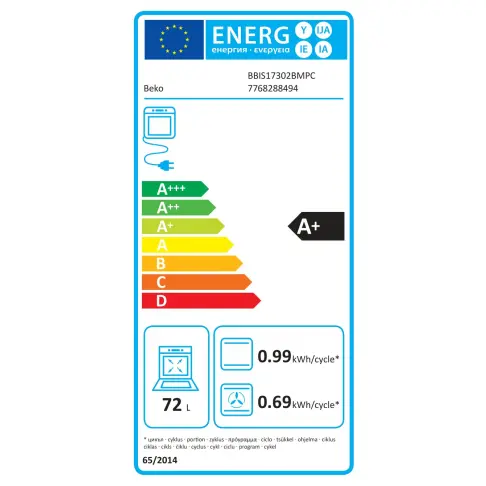 Four pyrolyse BEKO BBIS17302BMPC - 2
