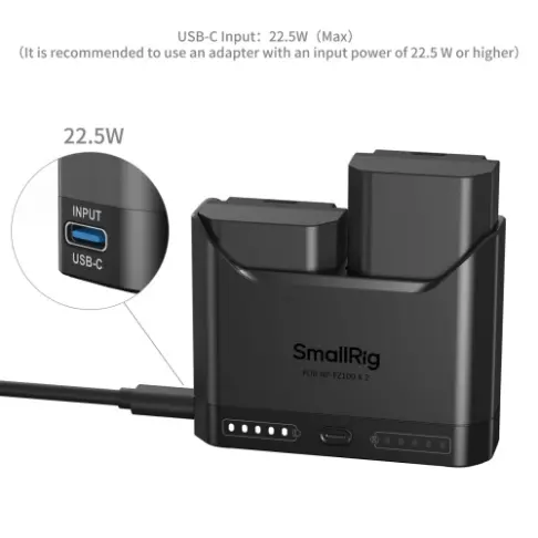 Chargeur batterie SMALLRIG 5483 - 4
