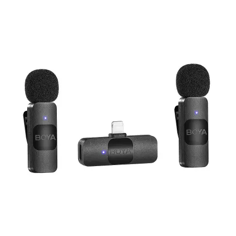 Microphone BOYA BYV 2 V 2 2 TX + 1 RX LIGHTNIN - 4