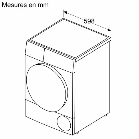 Sèche-linge frontal BOSCH WQJ24203FR - 14
