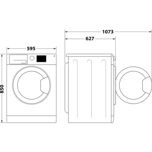 Lave-linge frontal WHIRLPOOL FFSP9269WFR - 9