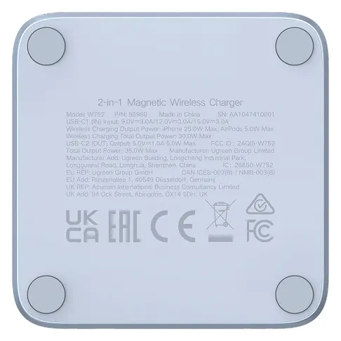 Station de charge 2 en 1 UGREEN 55960 - 5