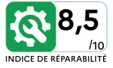 Lave-vaisselle tout intégré 60 cm ELECTROLUX EEM48330L - Indice de réparabilité